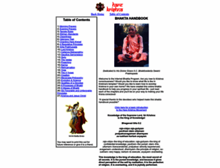 harekrishnatemple.com screenshot