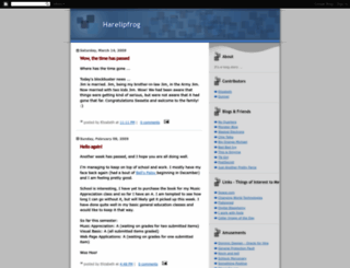 harelipfrog.blogspot.com screenshot