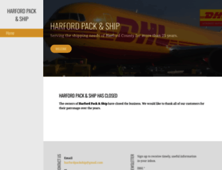 harfordpackship.com screenshot