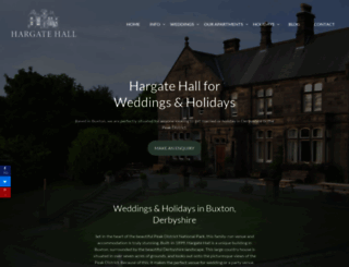 hargate-hall.co.uk screenshot