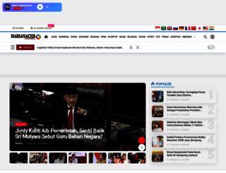 harianaceh.co.id screenshot