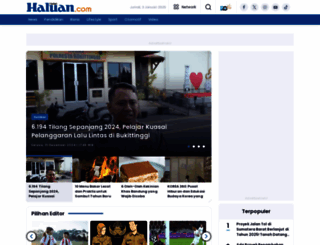 harianhaluan.com screenshot