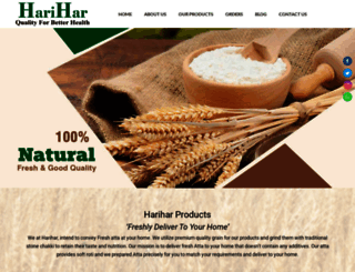 hariharproducts.com screenshot