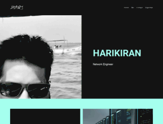 harikiran.com screenshot
