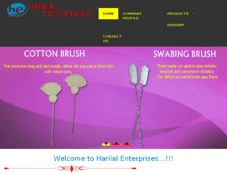 harilalenterprises.com screenshot