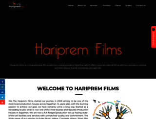 haripremfilms.com screenshot