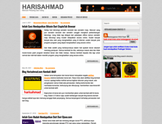 harisahmad.com screenshot