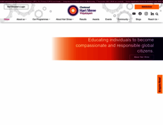 harishree.org screenshot