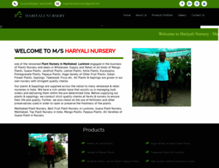 hariyalinursery.com screenshot