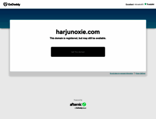 harjunoxie.com screenshot