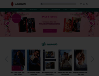 harlequin.fr screenshot