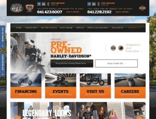 harleyofmasoncity.com screenshot