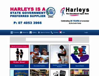 harleyseducational.com.au screenshot