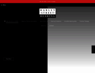 harleysthearing.co.uk screenshot