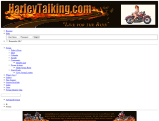 harleytalking.com screenshot