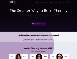 harleytherapy.com screenshot