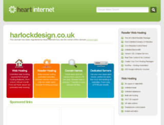 harlockdesign.co.uk screenshot