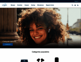 harmanaudio.fr screenshot