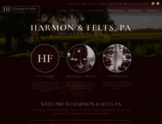 harmonandfelts.com screenshot
