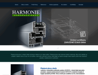 harmonie-brno.cz screenshot