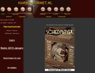 harmoniumnet.nl screenshot