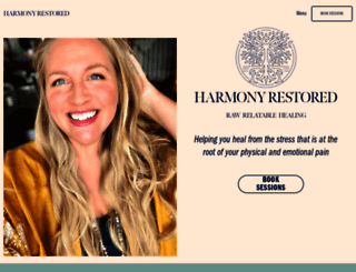 harmony-restored.com screenshot