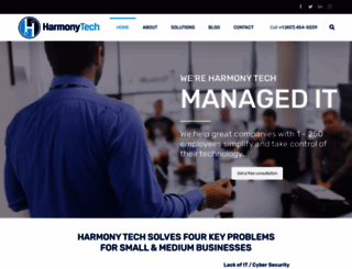 harmony-tech.com screenshot