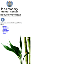 harmonydentalcenter.com screenshot