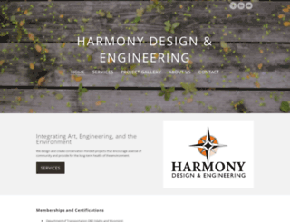 harmonydesigninc.com screenshot