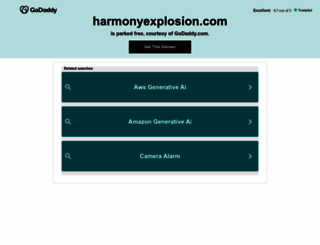 harmonyexplosion.com screenshot
