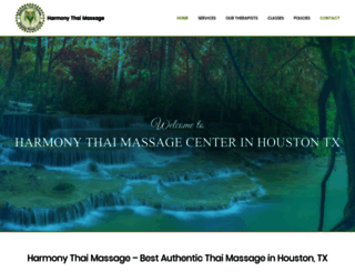 harmonythaimassage.com screenshot