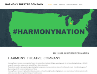 harmonytheatrecompany.com screenshot