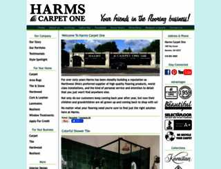 harmscarpetone.com screenshot