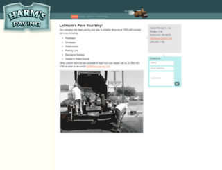 harmspaving.com screenshot