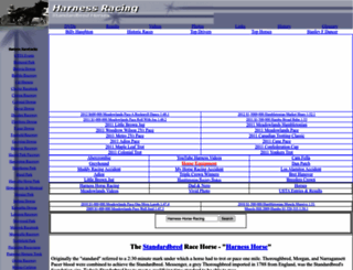 harnessracing.ws screenshot