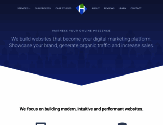 harnessweb.com screenshot