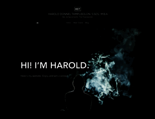 haroldonnel.com screenshot