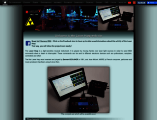 harpelaser.com screenshot