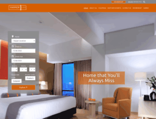 harperhotels.com screenshot
