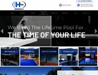 harperpoolsinc.com screenshot