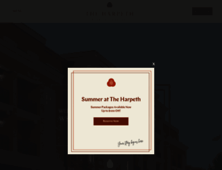 harpethhotel.com screenshot