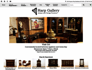 harpgallery.com screenshot