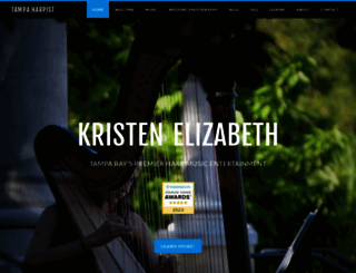 harpistkristenelizabeth.com screenshot