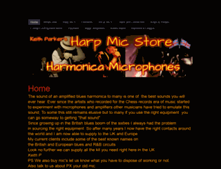 harpmicstore.com screenshot
