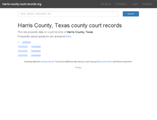 harris-county-court-records.org screenshot