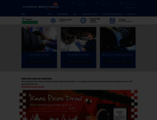 harrisbrotherstyres.co.uk screenshot
