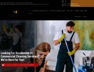 harriscleaningservices.com screenshot