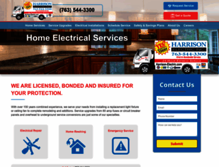 harrison-electric.com screenshot