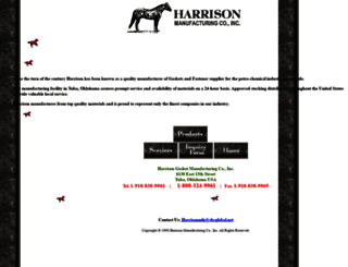 harrisongasket.com screenshot