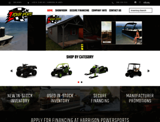 harrisonpowersports.com screenshot